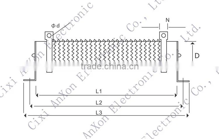 8000W Wirewound High Power Resistor,Shunt Fixed Resistor,Braking Shunt Resistor