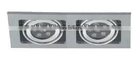 Double 6X1W LED downlight