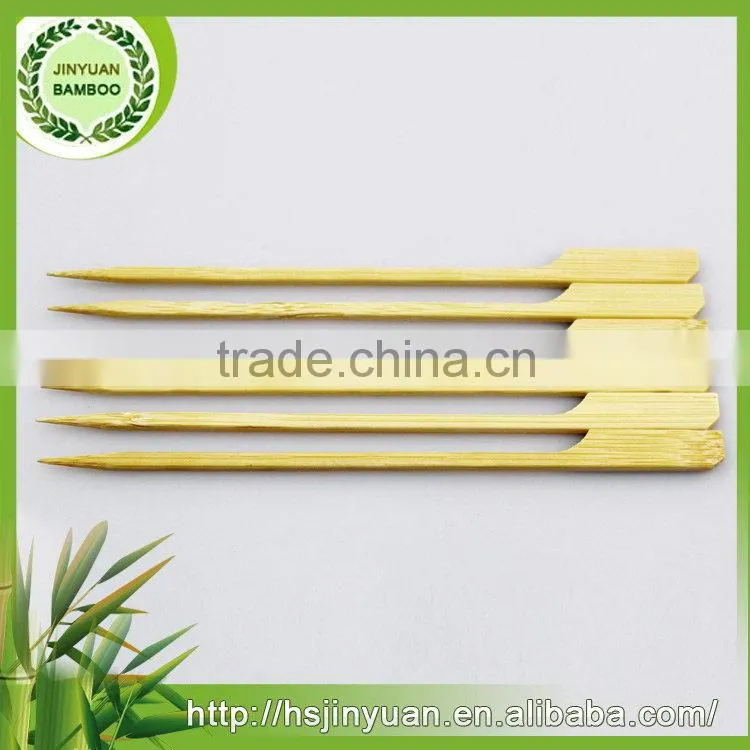 New products promotional food grade bamboo paddle skewers