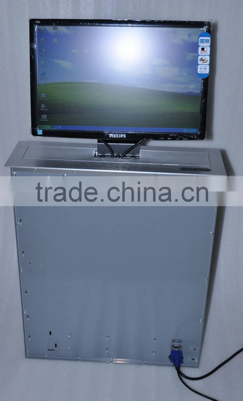 BW-LU19 Electric LCD Monitor Lift Box For Board Table