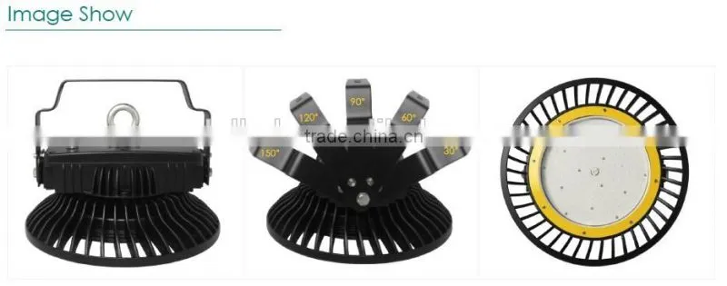 120lm per watt ETL CE FCC IP65 Cre e cold white industrail UFO Led high bay light 60w 200w 150w 120W 100w