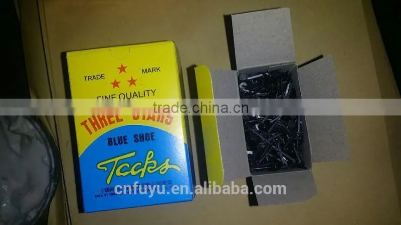 blue shoe nail/shoe tack manufacturer