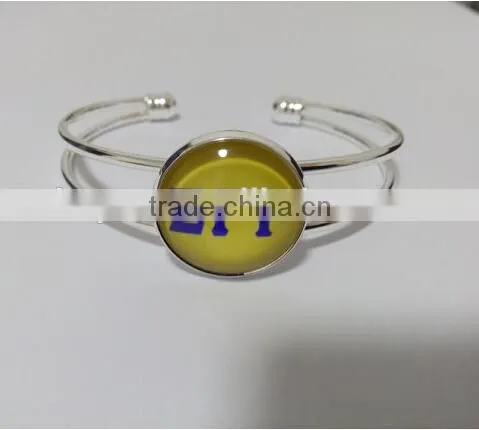 Delta Gamma Cuff Bracelet