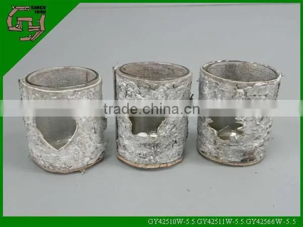 natural wicker baskets with handle for home decoration