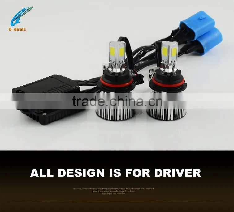 B-deals Factory direct Selling A340 car led headlight 9004 9005 4in1 led head light bulb