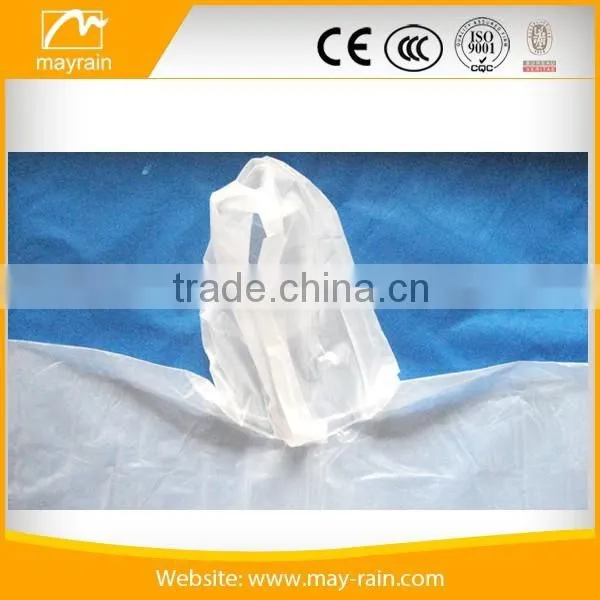 Adult Transparent Clear Plastic PVC Poncho