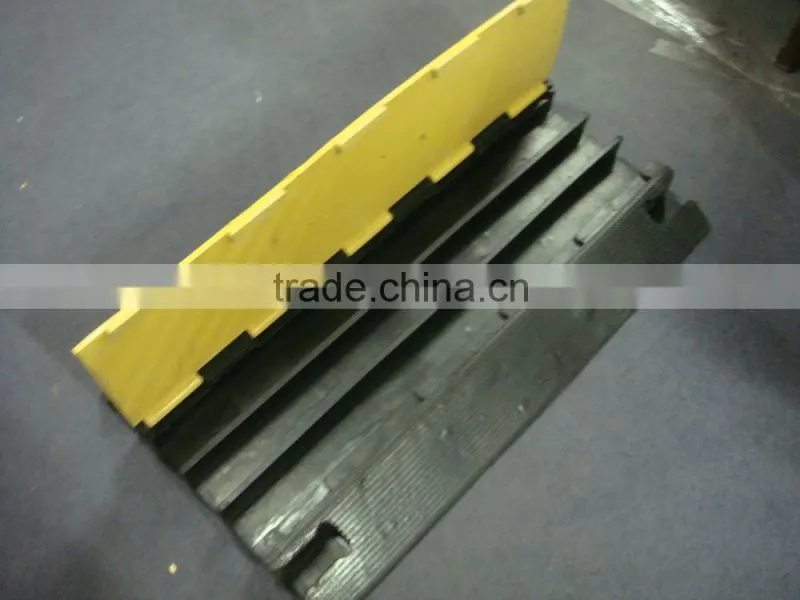 3 channel rubber cable protector