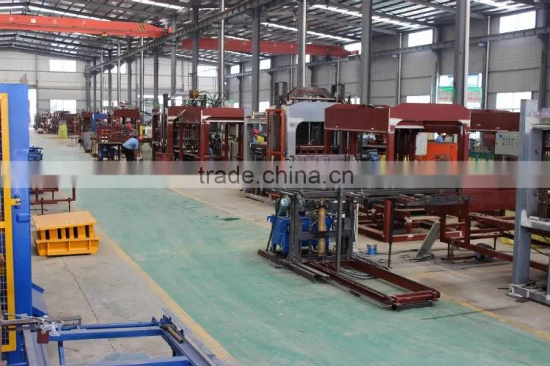QT5-15 Full-automatic Hollow/ Interlocking/Concrete Block Machine
