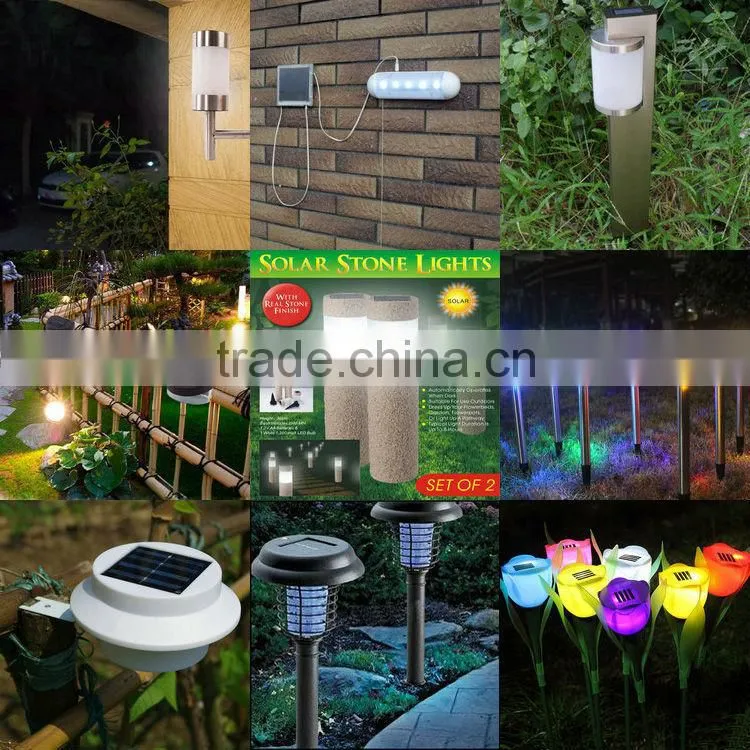 Solar decorative lights, solar flowerpot light, indoor solar lamp