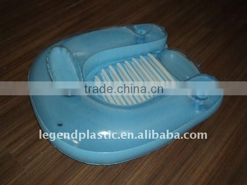 pvc inflatable floating air chair