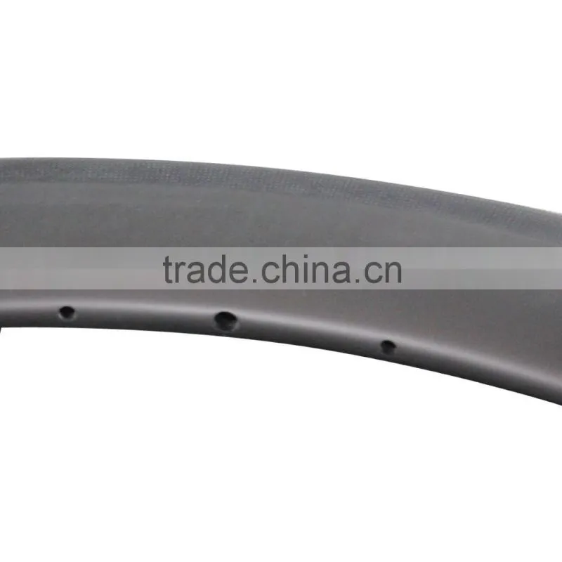 U shape carbon rims 56mm clincher rim 20holes 24holes wheel road wider