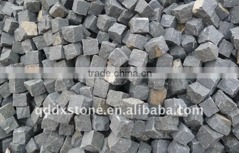 granite cobblestone on mesh