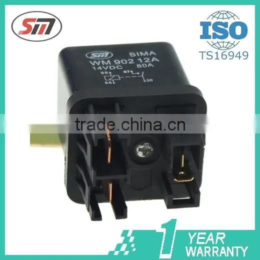 Automotive relays 4 pins for preheat relay12V 24V 80A WM902