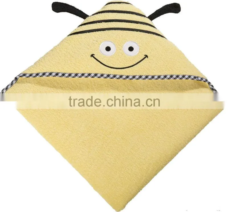 Customized High Quality Cotton Hooded Baby Bath Towel