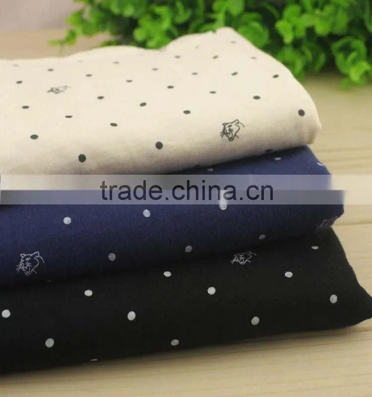 Smooth and soft 100 polyester single jersey fabric for dress lining