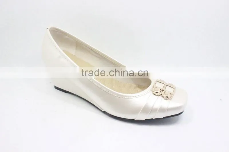 2015 Medium Heel Wedge Woman Fashion Cheap Alibaba Shoes