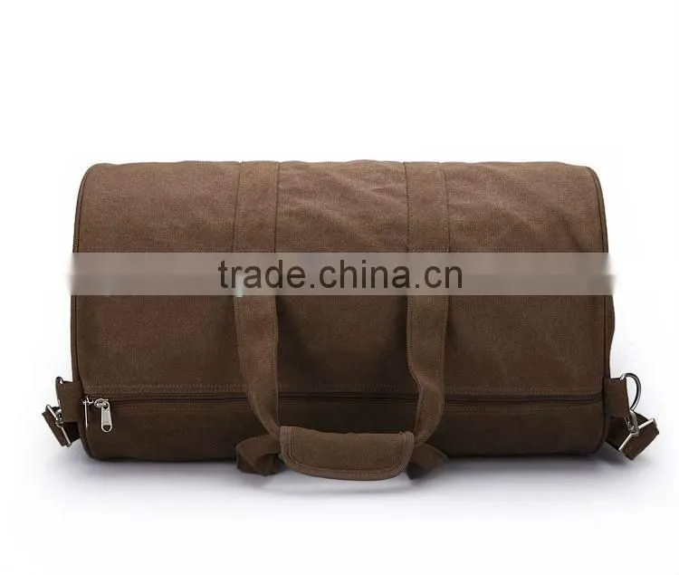 Large Volume Casual Canvas Unisex Outdoor Duffle Travel Bags