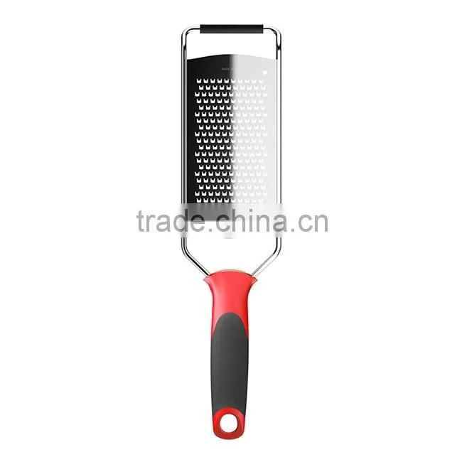 ABS+S/S+TPR 30.7*7.4*1.3 Kitchen tools stainless steel fruit and vegetable grater/flat grater/stainless steel grater