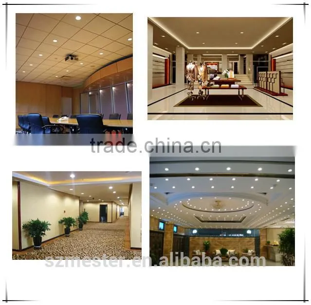 UL Indoor ceiling light 4" 5" 6" 2700K 10w cob led downlight