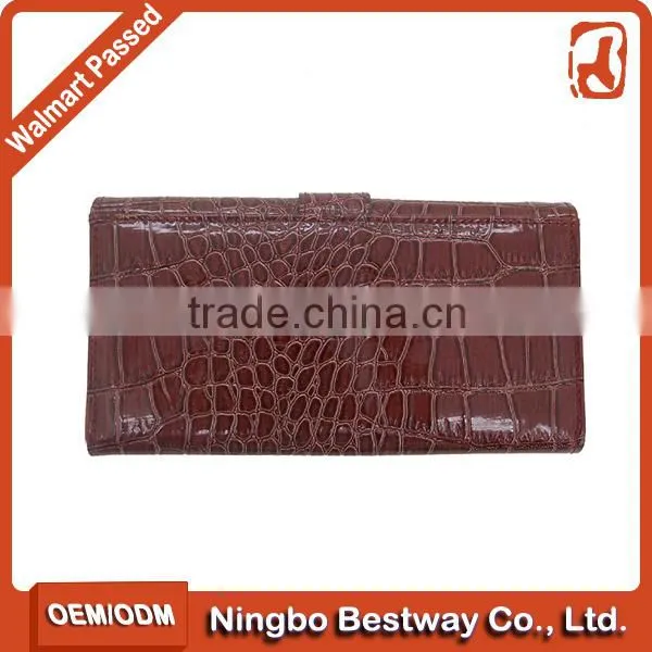 Embossed Leather Wallet/Leather Wallet /Passport Wallet