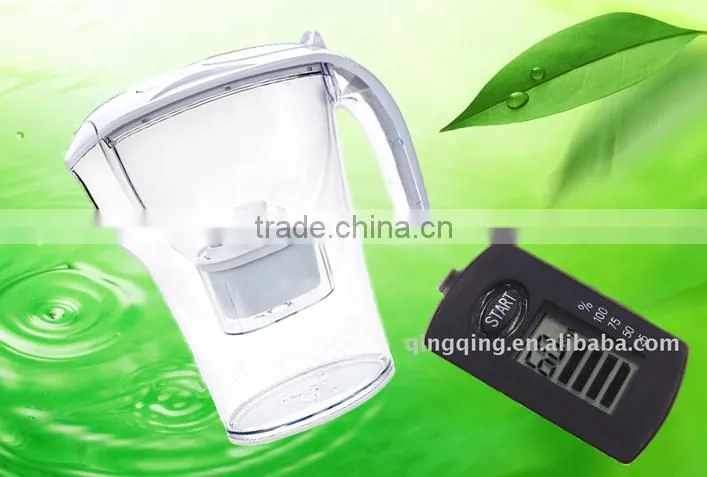 Wholesales 3L Eco-friendly Clear Plastic Brita & Water Filter Pitcher/jug/kettle QQF-04