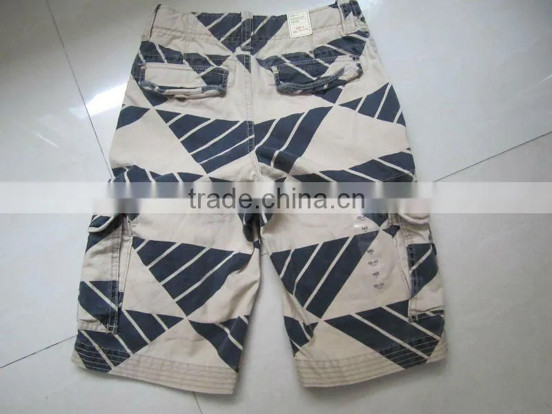 fashion 100%cotton boy's and man's short