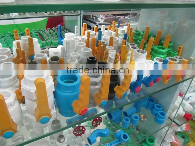 Plastic handle brass ball valve/stop valve/stop cock valve/dark valve/gas hose ball valve