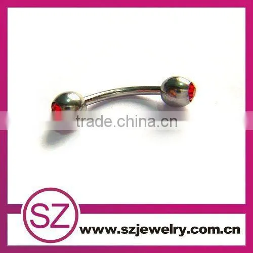 D169 piercing fake eyebrow piercing
