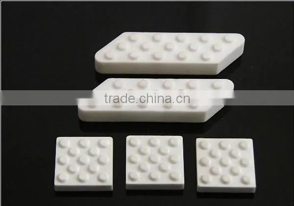 Industrial application Wear Resistance Ceramic plates with prominent circles