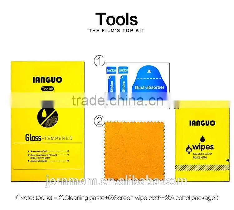 Brand new tempered glass screen protector for mobile phone coolpad K1 8729 with high quality