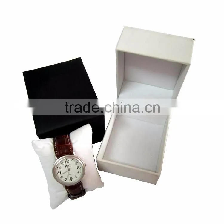 Classic Black And White Leather Watch Box Wholesale.