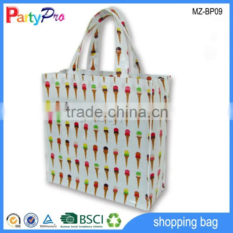 Promotional High Quality 115gsm Foldable Shopping Bag PP Woven Shopping Bag