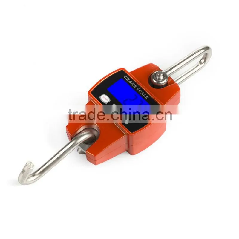 300kg/600lb Weight Digital Hanging Scale Mini Hook Scale Industrial Crane Scale