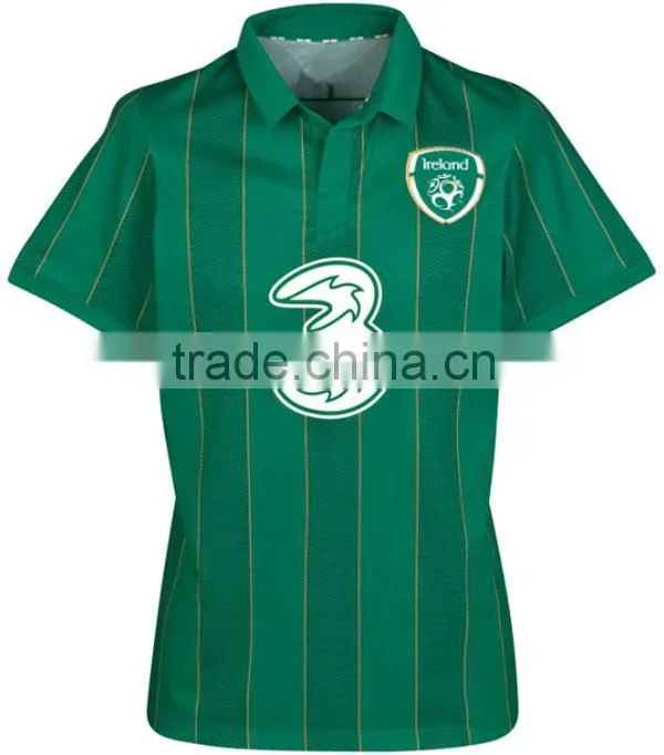 sublimation custom soccer jersey with collar