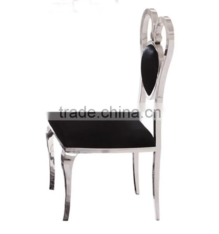 popular wedding chair cover with love pattern