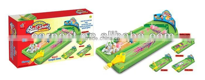 Plastic 4 in 1 game toy