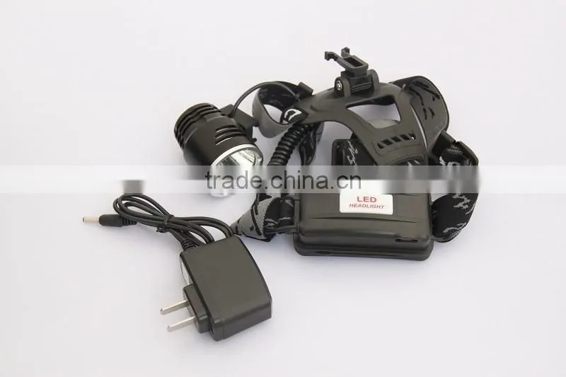 aluminum xml t6 led rechargeable headlight LED headlamp