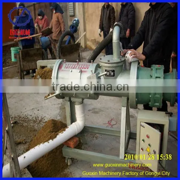 hot selling easy operation animal manure dehydration machine