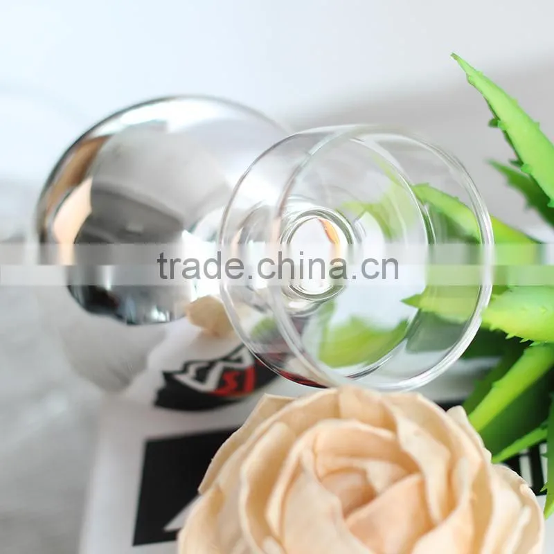 Promotion Cheap glass candle holder