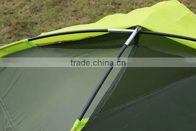 single layer camping tent for 1 person