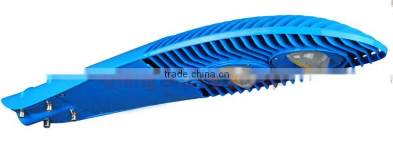 Road lighting engineering aluminum die casting high power 100W/120W/160W/200W COB LED street light housing lamp