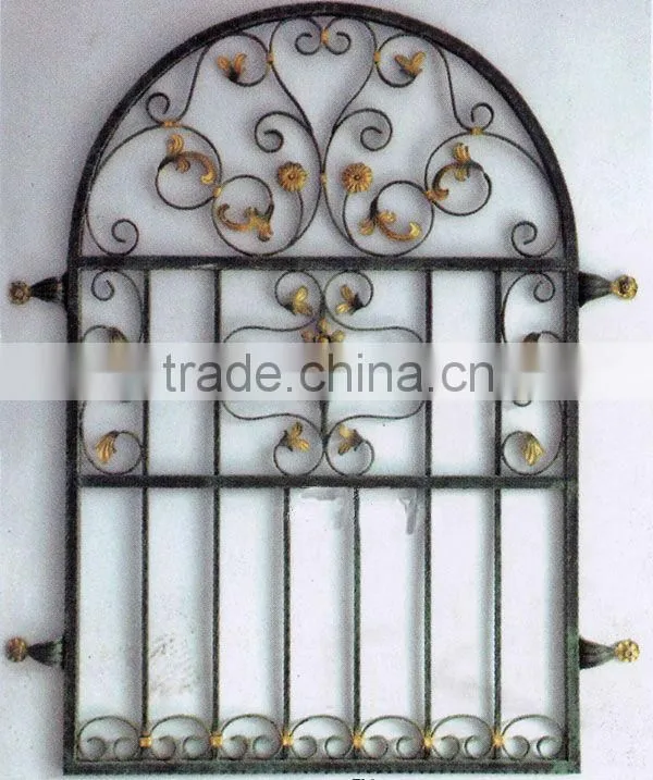 Top-selling hot dip galvanized iron window fence