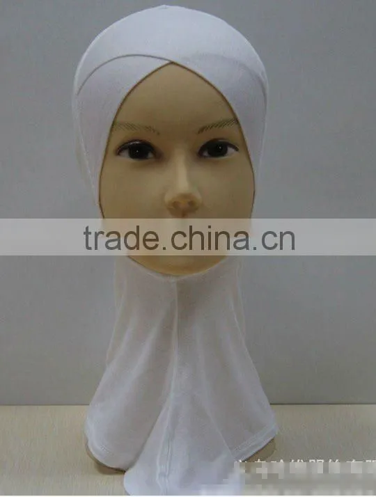 C027 crossover on front ninja inner underscarf,full underscarf to cover neck