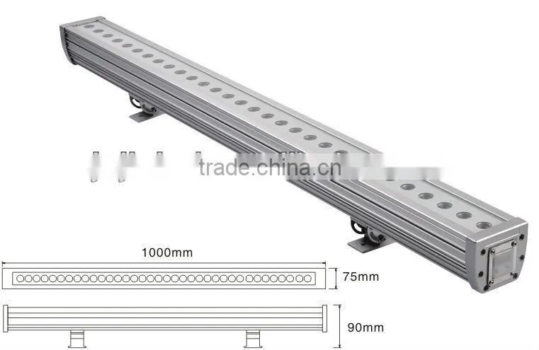 9w wall uplight with angle