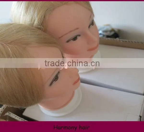 Hot selling Stock black mannequin heads with hair