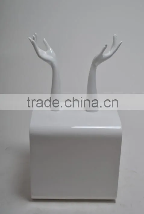 female jewelry ring display stand mannequin hands