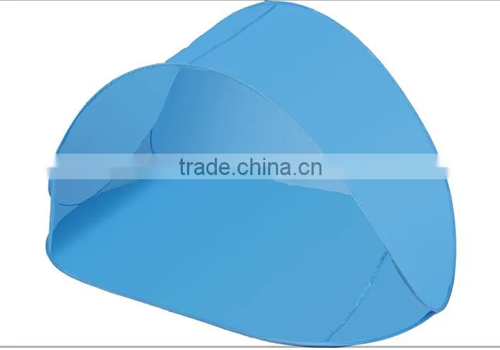 Portable outdoor pop up beach tent