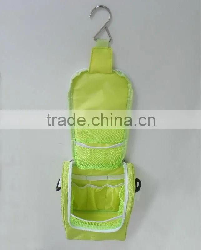 300D polyester Hanging travel men's cosmetic kit