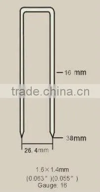 16Ga.Heavy Duty Wide Crown Stapler2638-HK213
