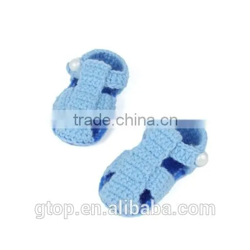 Wholesale Baby Handmade Crochet Shoes Supplier for 1-10 months old S-0038